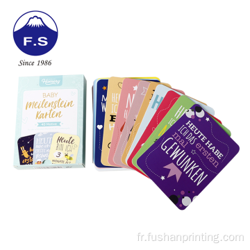 Cartes d&#39;étude Games Tend&#39;s Challenge Flash Cards Flash